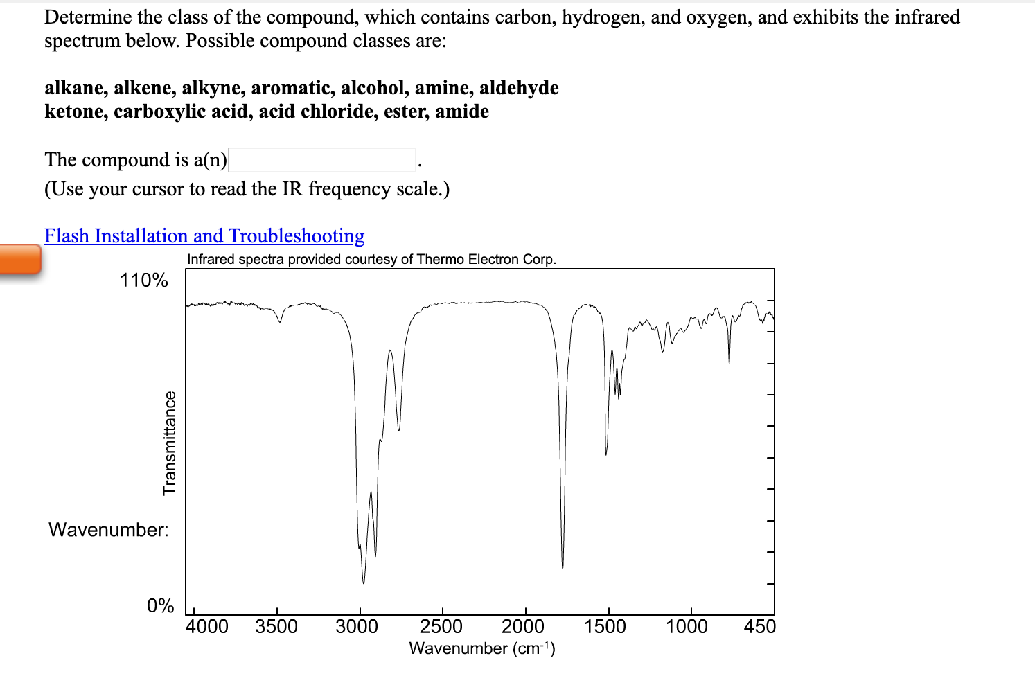 Solved Determine The Class Of The Compound Which Contains Chegg