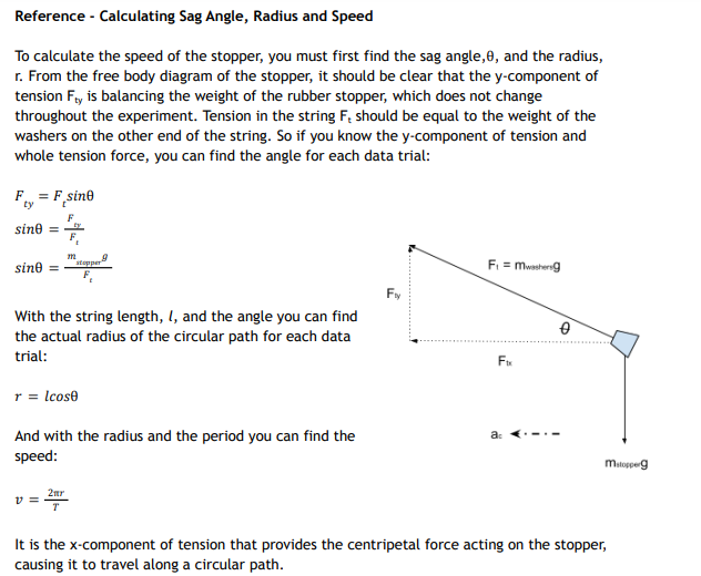 SPH4U Centripetal Force Lab Name An object moving