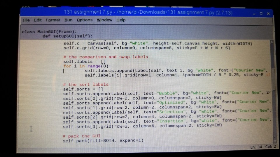 In Python 2.7 Your task in this programming | Chegg.com