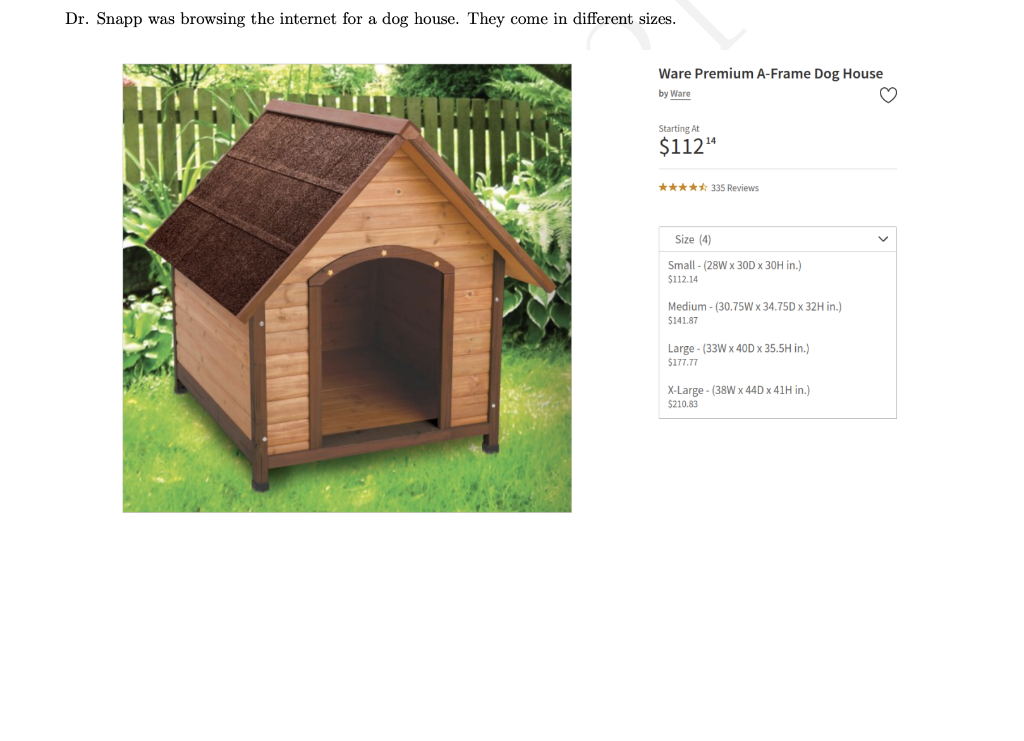 Ware premium 2024 dog house