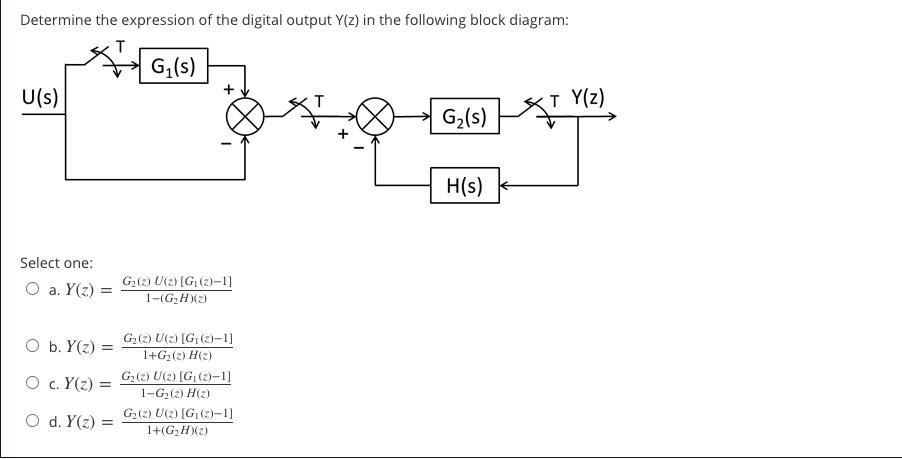 Determine The Expression Of The Digital Output Y Z Chegg Com