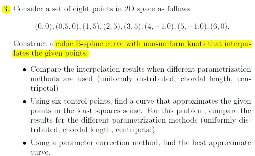 3. Consider a set of eight points in 2D space as | Chegg.com