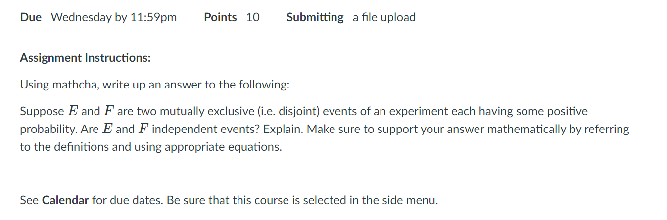 Solved Due Wednesday by 11:59pm Points 10 Submitting a file | Chegg.com