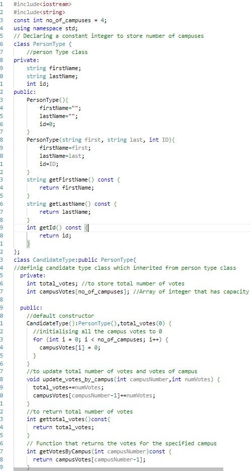 Solved For this part, you will need to complete the class | Chegg.com