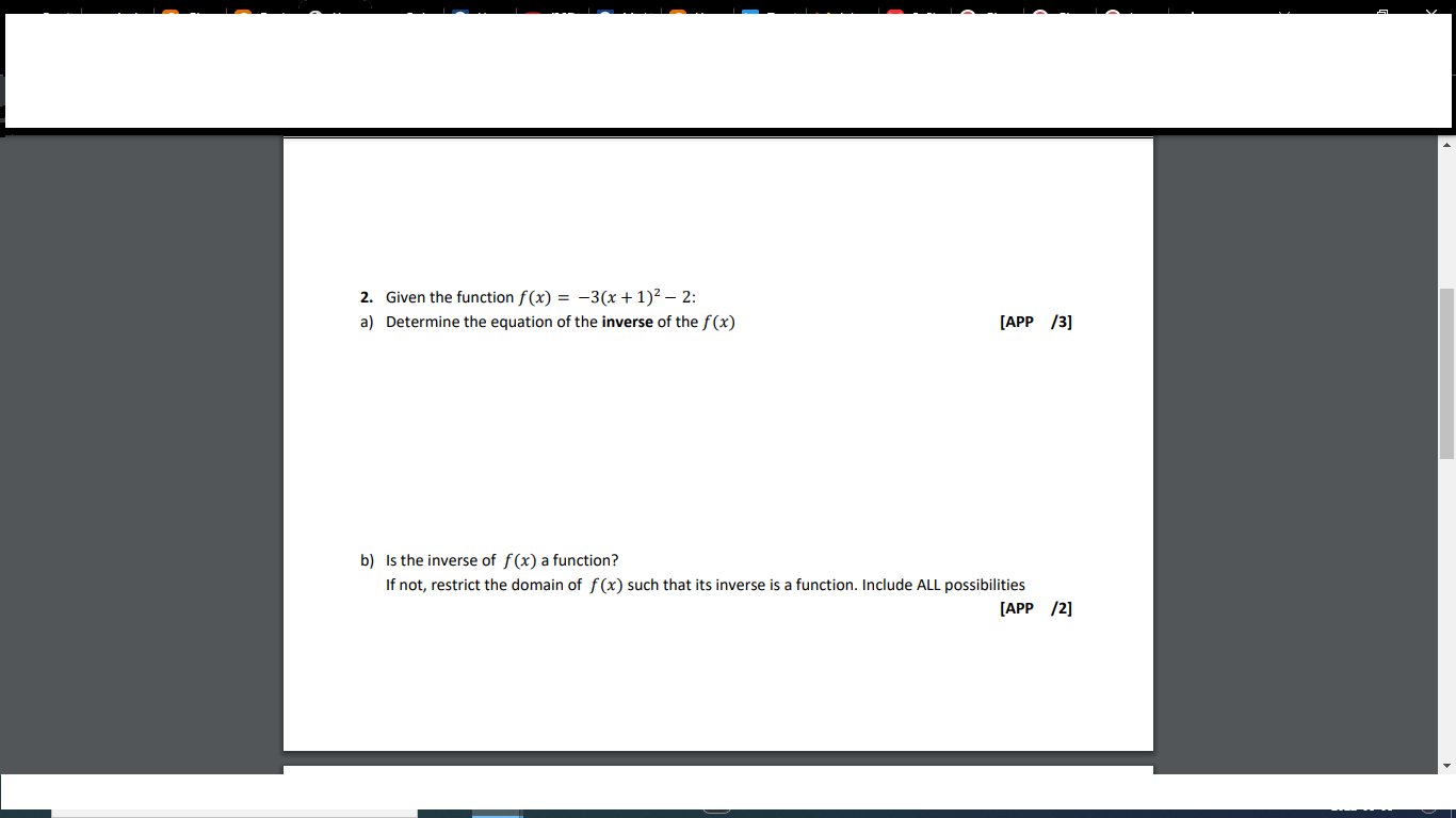 solved-2-given-the-function-f-x-3-x-1-2-2-a-determine-chegg