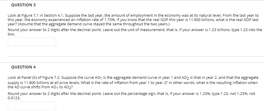 Solved Panel (a) Panel (b) An increase in aggregate demand A | Chegg.com