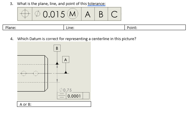 Solved 3. What is the plane, line, and point of this | Chegg.com