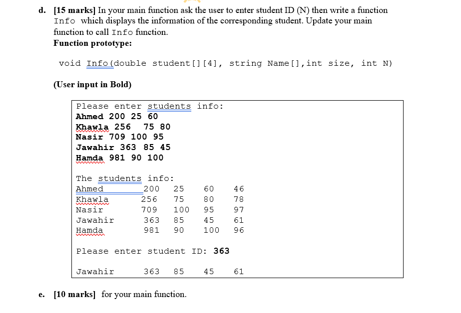 Solved Q1: [60 Marks] Write a C++ program that helps an | Chegg.com