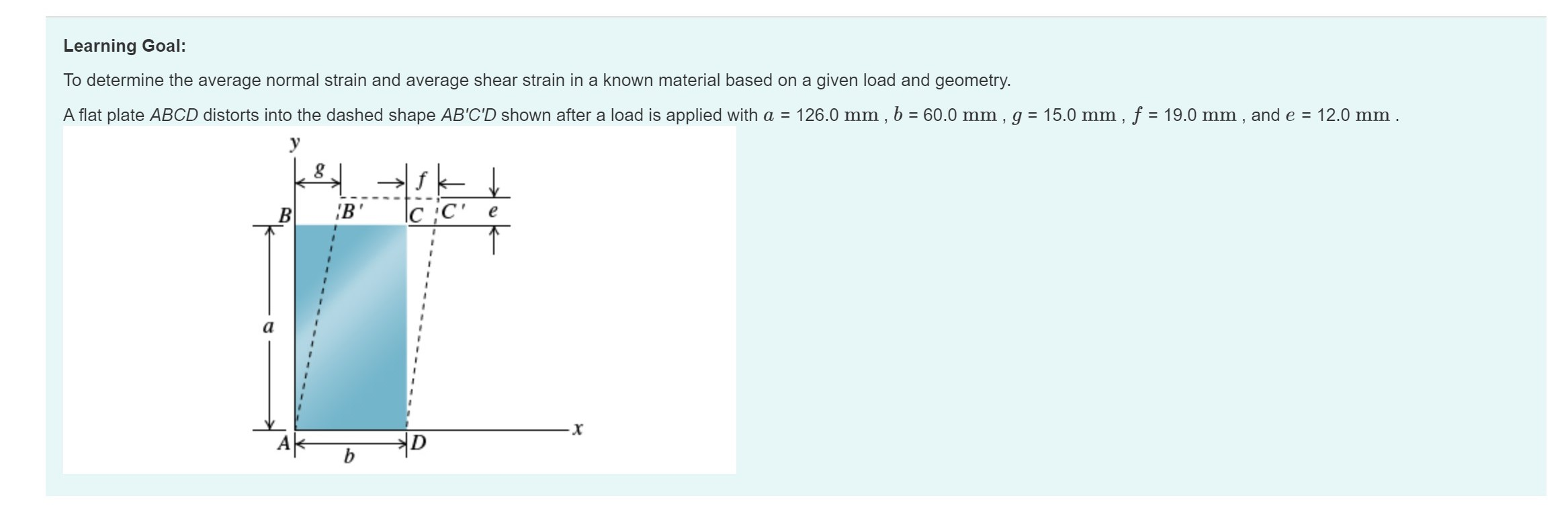 Solved Part A: Average normal strain along AC Determine the | Chegg.com