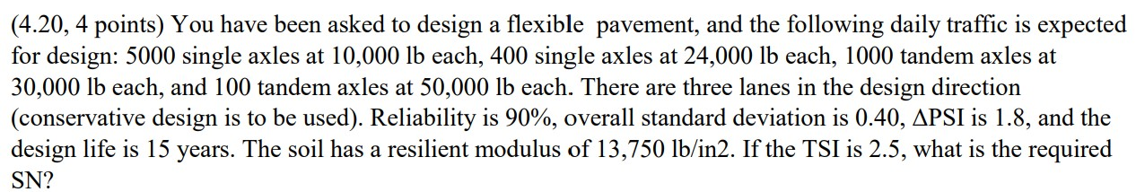 Solved (4.20, 4 points) You have been asked to design a | Chegg.com