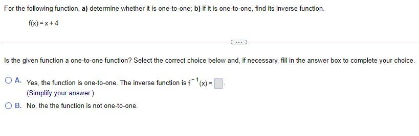Solved For the following function, a) determine whether it | Chegg.com