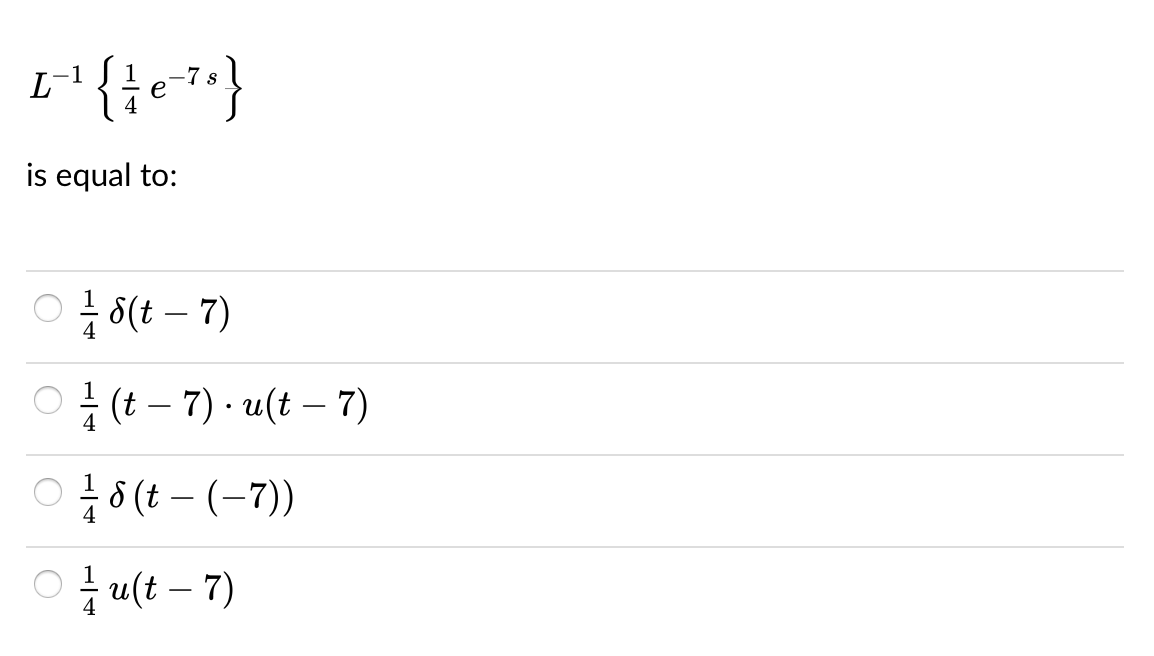 solved-1-l-e-7-is-equal-to-1-8-t-7-t-7-u-t-7-chegg