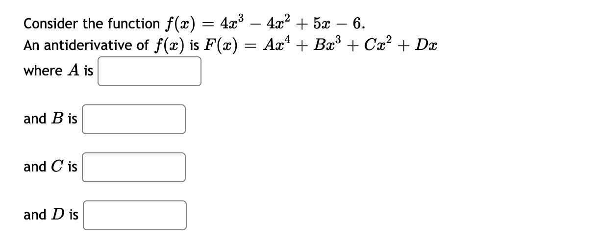 f x )= 3 x 6 x4 4 2x2 5x