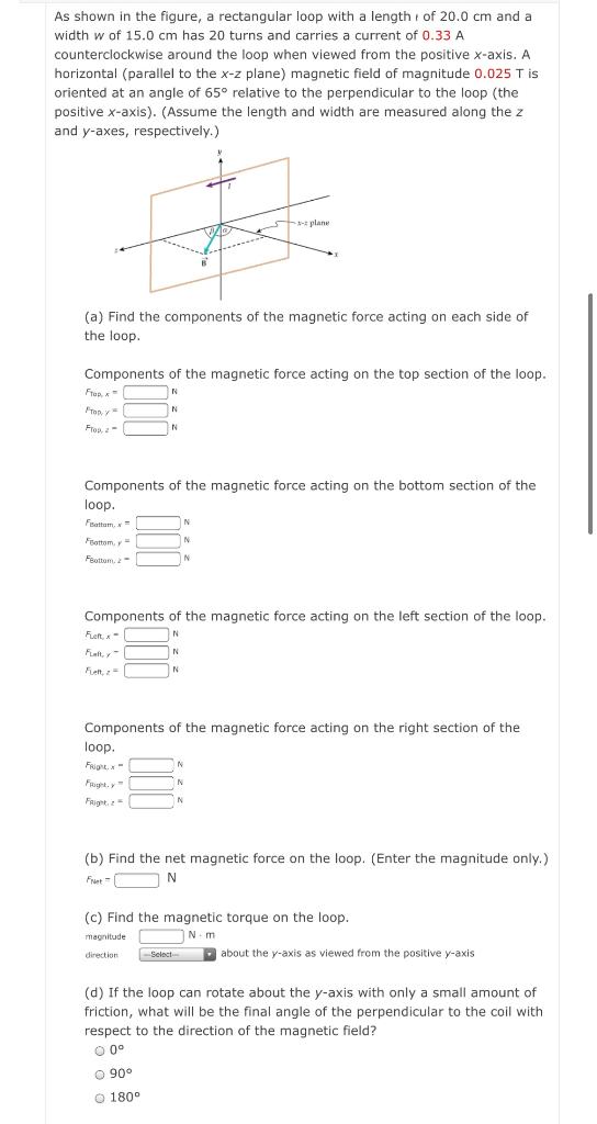 Solved As shown in the figure, a rectangular loop with a | Chegg.com