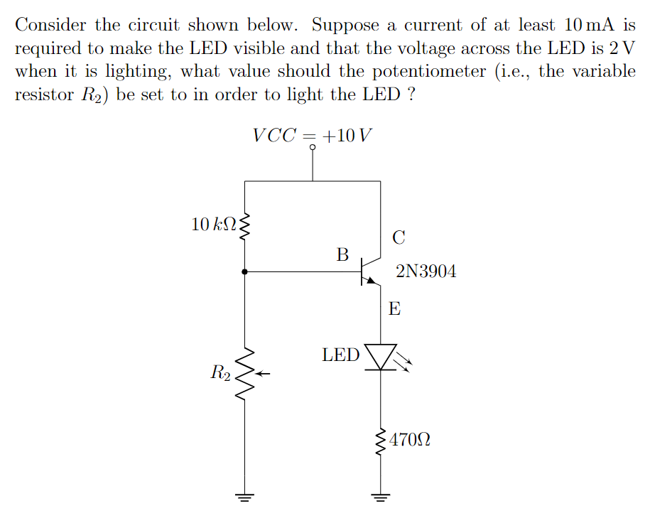 Solved Consider the circuit shown below. Suppose a current | Chegg.com