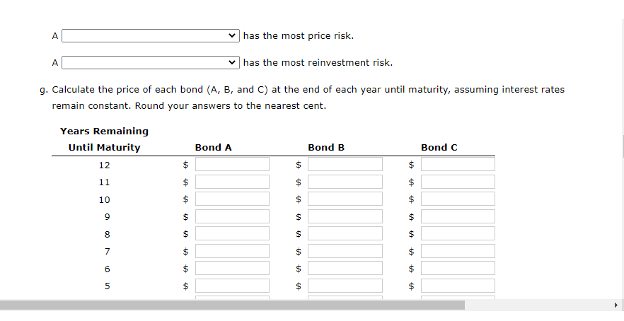 Solved 2. What is the expected capital gains yield for each | Chegg.com