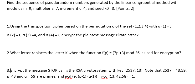 Solved Chapter Number Theory And Cryptography Discrete Chegg Com