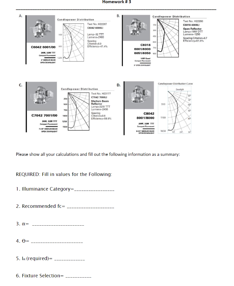 Solved Homework \# 3 A. C. Please show all your calculations | Chegg.com