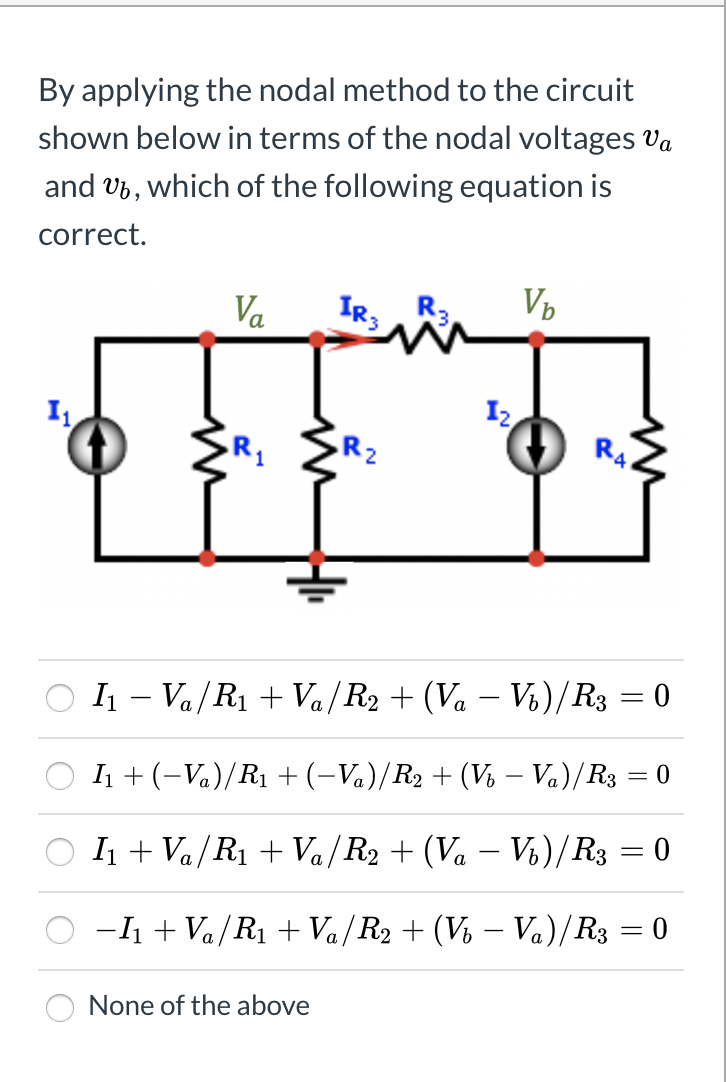 Solved If we apply the mesh current analysis method to the | Chegg.com