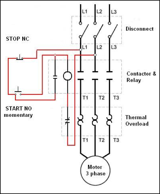 Contactor And Thermal Overload Relay Wiring Diagram - 4K Wallpapers Review