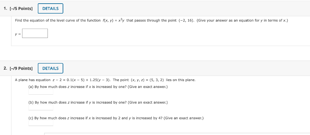 Find the equation of the level curve of the function \( f(x, y)=x^{3} y \) that passes through the point \( (-2,16) \). (Give