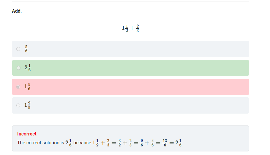common denominator between 2 3 4 5 6