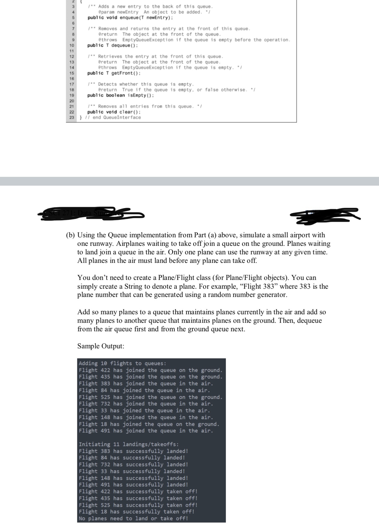 Solved >java Driver create a stack: isEmpty() returns true | Chegg.com