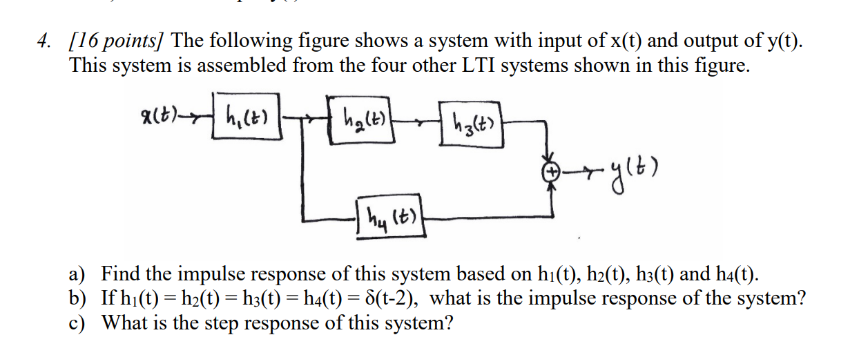 [Solved]: Show all work [16 points] The following figure