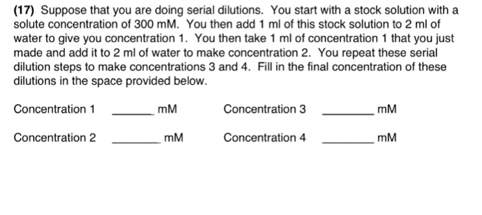 solved-17-suppose-that-you-are-doing-serial-dilutions-you-chegg