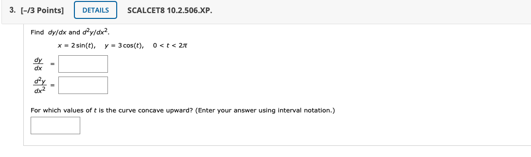 Solved 1) (b) Eliminate the parameter to find a Cartesian | Chegg.com