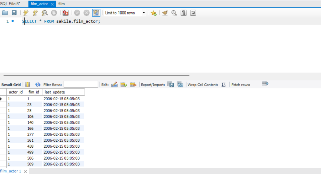 Solved 7.9 LAB-Query execution plans (Sakila) This lab | Chegg.com