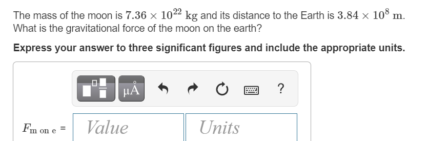 solved-the-mass-of-the-moon-is-7-36-x-1022-kg-and-its-chegg