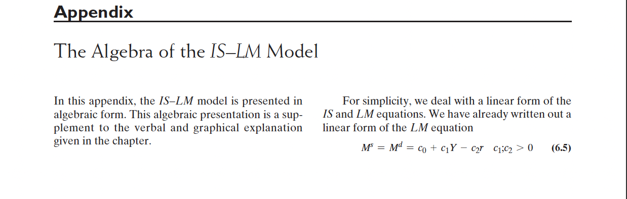 Follow the derivation of the IS and LM curves in the | Chegg.com