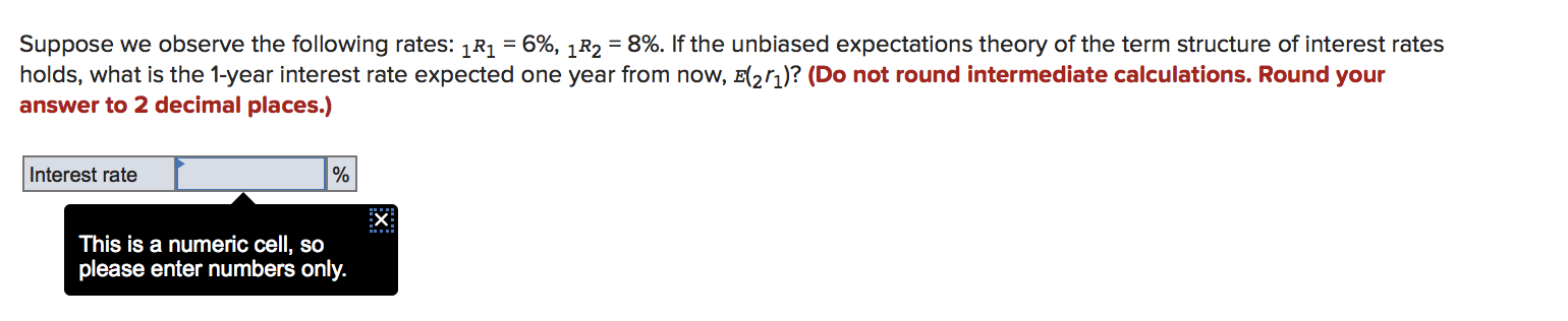 Solved Suppose we observe the following rates: 1R1 = 6%, 1 | Chegg.com