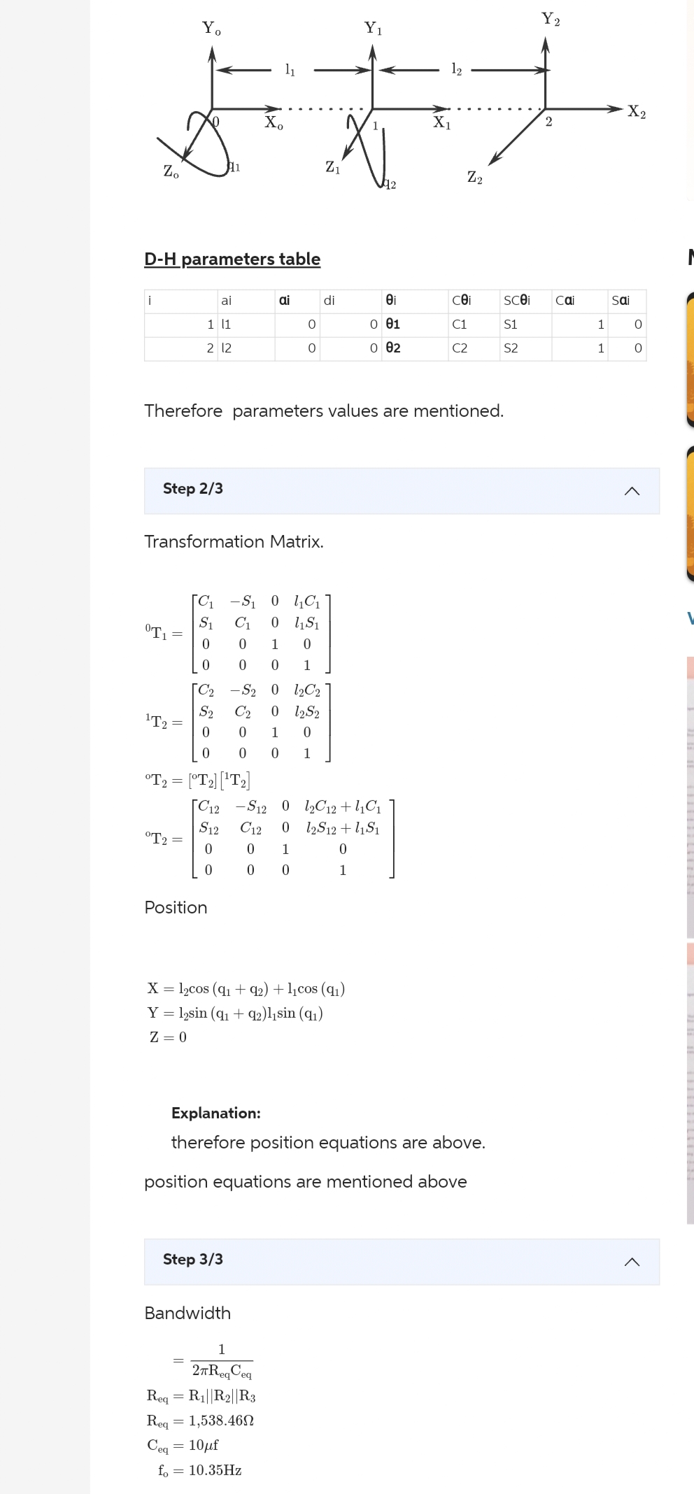 A Part Is Already Solved , I Need B Part , | Chegg.com