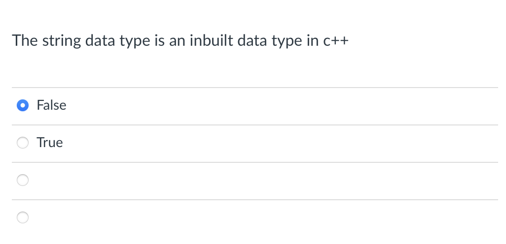 solved-the-string-data-type-is-an-inbuilt-data-type-in-c-chegg