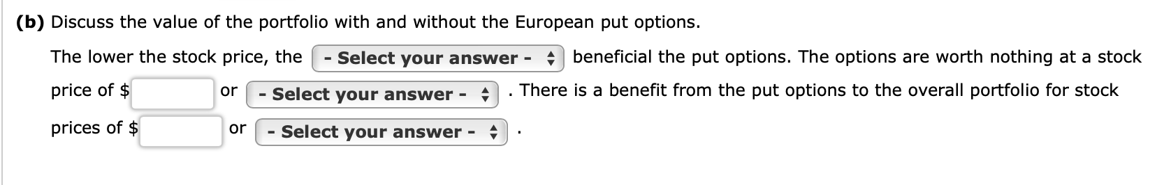 solved-a-put-option-in-finance-allows-you-to-sell-a-share-of-chegg