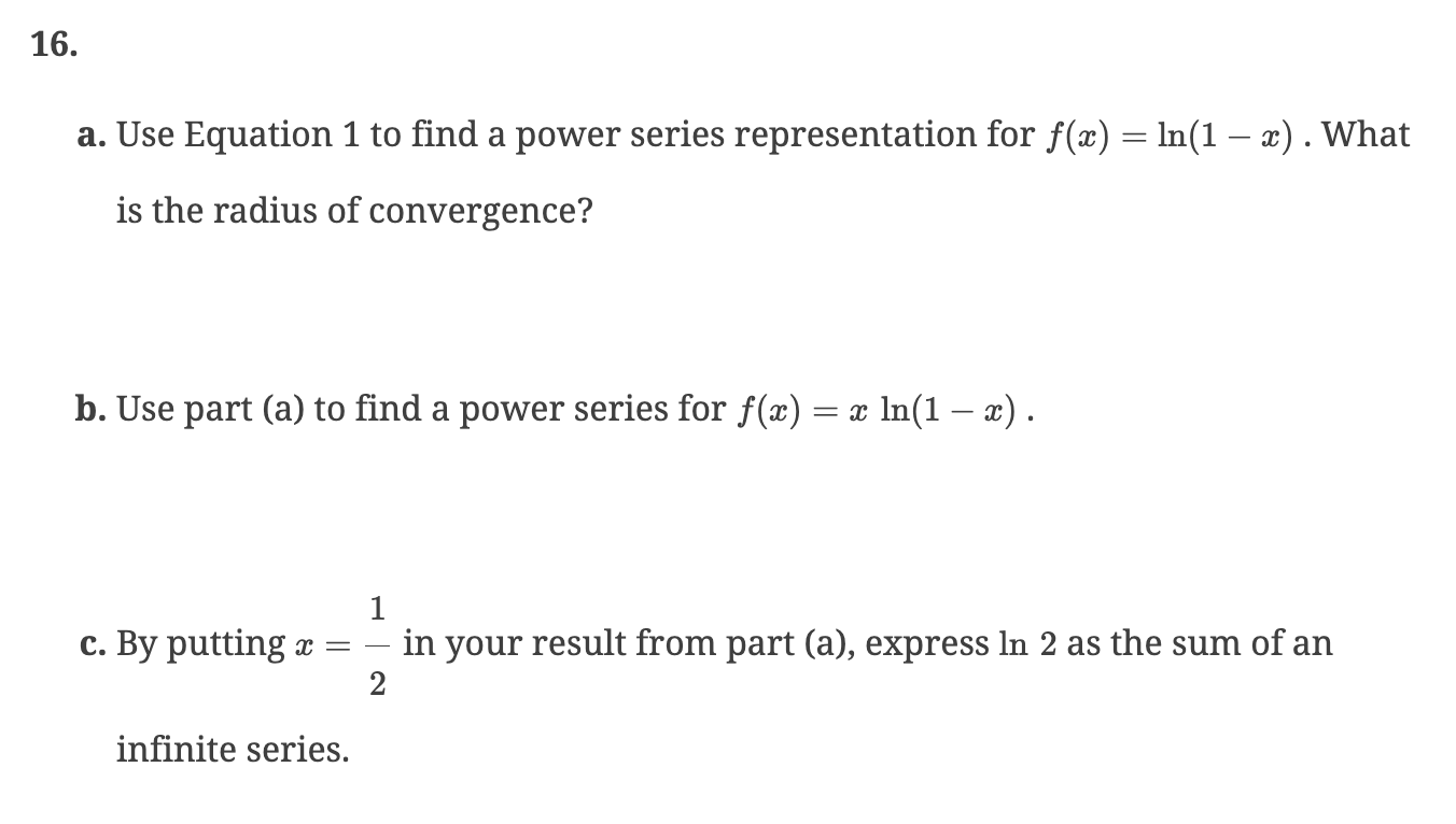 solved-express-the-function-as-the-sum-of-a-power-series-by-chegg