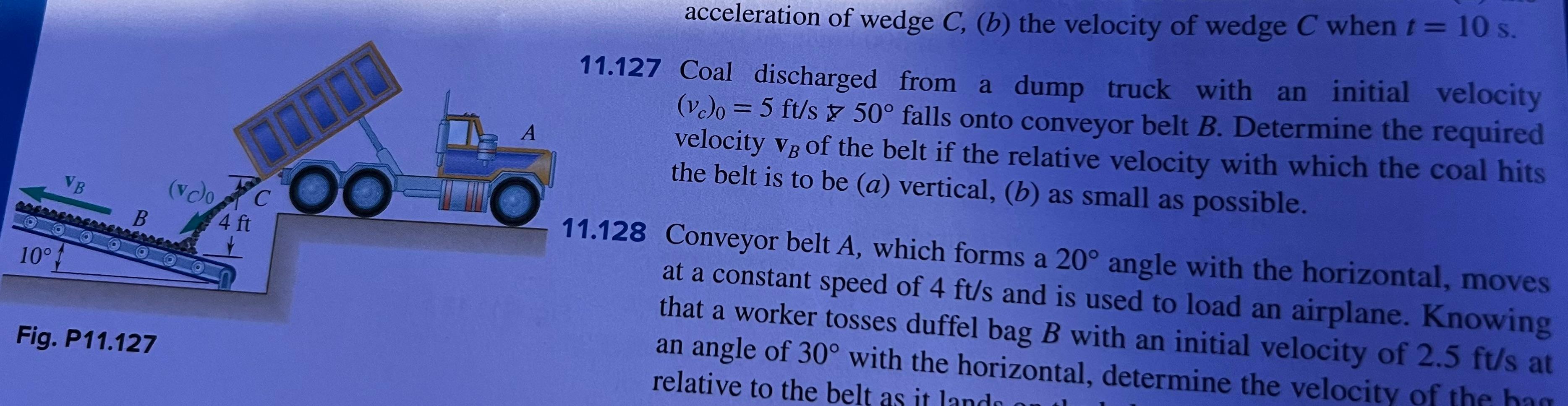 solved-11-127-coal-discharged-from-a-dump-truck-with-an-chegg