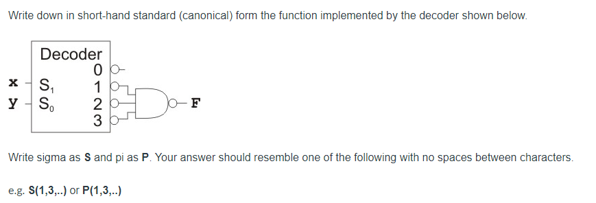 Solved Write down in short-hand standard (canonical) form | Chegg.com