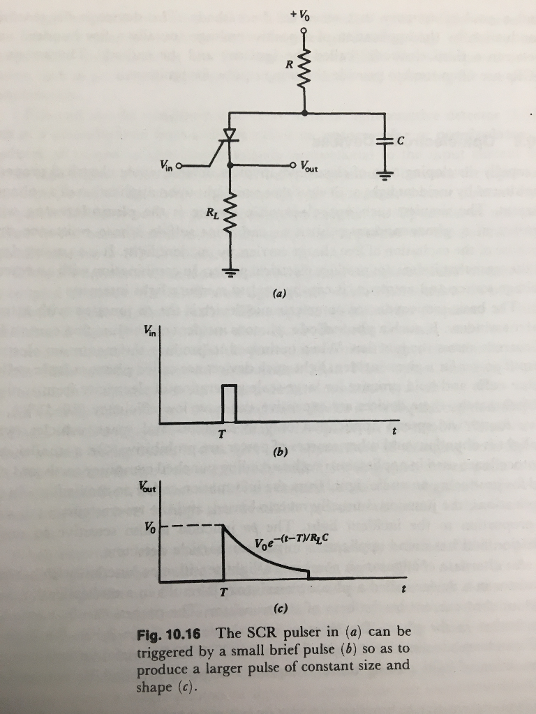 Design a circuit using SCR that can be triggered with Circuit Diagram