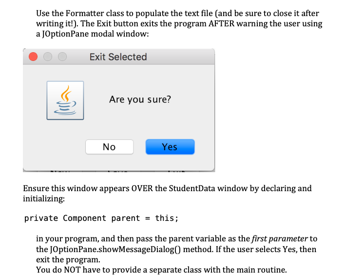 Solved Hi, can someone help me out with this program? I need | Chegg.com