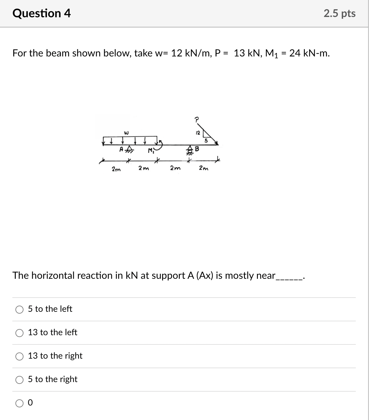 Solved For The Beam Shown Below, Take | Chegg.com