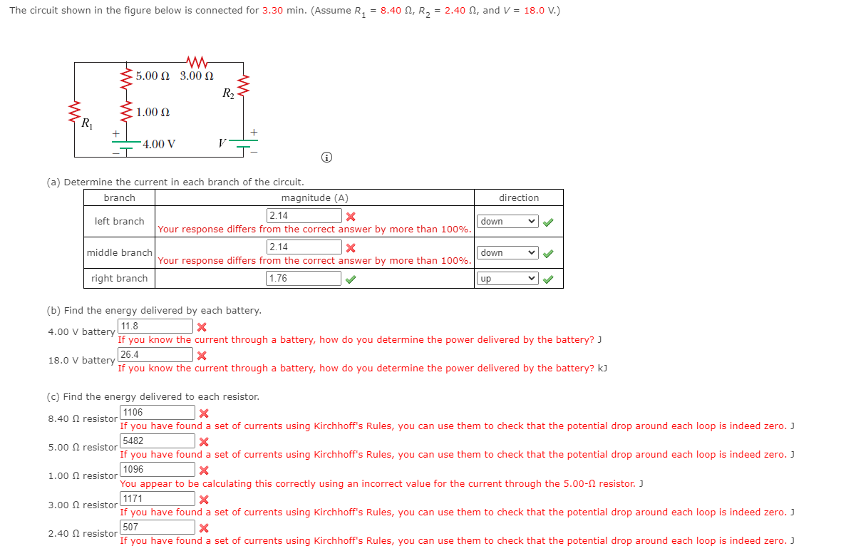 Solved The circuit shown in the figure below is connected | Chegg.com
