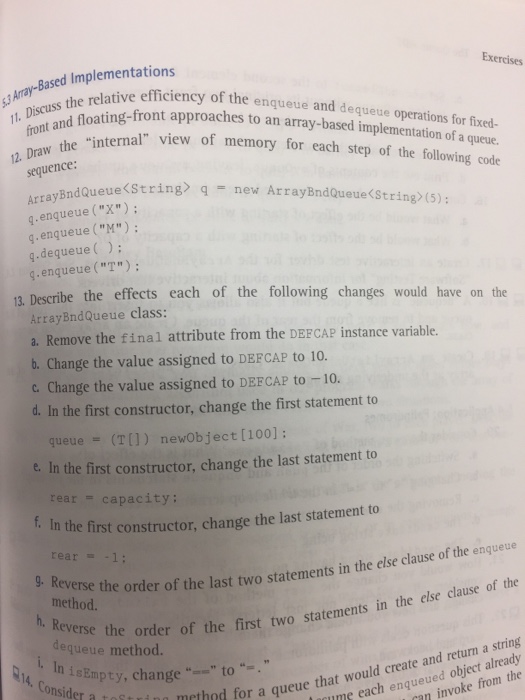 Solved Based Implementations 11. Discuss the relati | Chegg.com