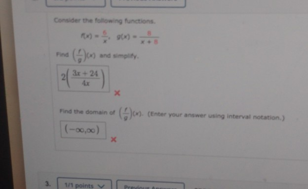 Solved Consider the following functions. 100 ,00 Find ()) | Chegg.com