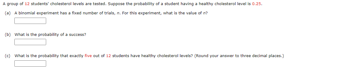 Solved A group of 12 students' cholesterol levels are | Chegg.com