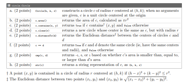 Problem 7. (16 points) Implement a data type called | Chegg.com