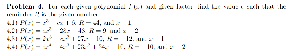 Solved Please answer the problem and show all steps. Ensure | Chegg.com