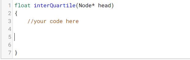 Solved Interquartile Range (IQR) in a Linked List: Slow and | Chegg.com